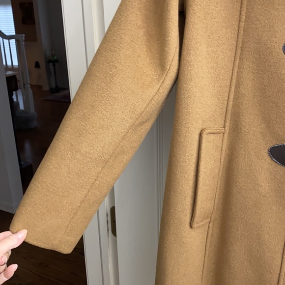 Ellen Tracy Blue fox and wool hooded coat - Picture 3 of 15